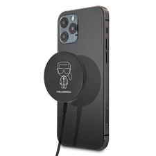 Karl Lagerfeld vezeték nélküli indukciós töltő 15W MagSafe mobiltelefon kellék
