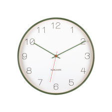 Karlsson 5926GR design falióra 40 cm, zöld, zöld falióra