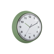Karlsson 6006GR design falióra, zöld, átmérő 34 cm, zöld falióra