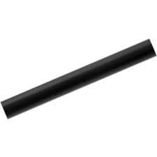 Karnis cső 16 mm Ø, fekete (300 cm) karnis, függönyrúd