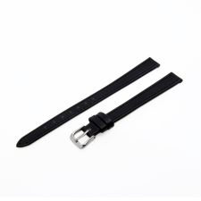  Karóra szíj,  fekete ezüst sznű, 95+135/12 mm XXL óraszíj