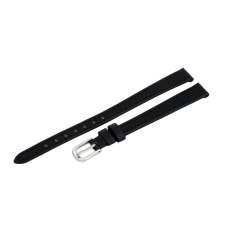  Karóra szíj, fekete színű szíj, 75+115 mm / 10 mm XL óraszíj