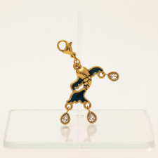 KÁRPÁTHY ékszer Blue Koi charm, aranyozott egyéb ékszer