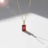 KÁRPÁTHY ékszer DIY Január kristály nyaklánc, aranyozott