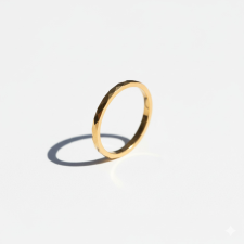 KÁRPÁTHY ékszer Minimalista aranyozott gyűrű gyűrű
