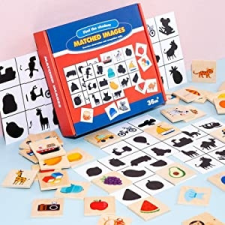 Kartent Árnyékjáték - fejlesztő játék (Matched Images) kreatív és készségfejlesztő