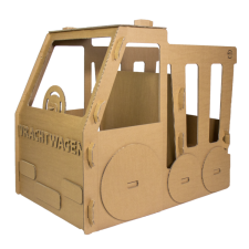 Kartent Színezhető karton játék - Játék karton kamion kreatív és készségfejlesztő