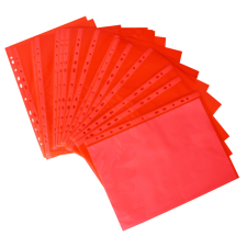 Karton Genotherm lefűzhető A4, 50 micron, 25 db/csomag, KARTON P+P piros lefűző