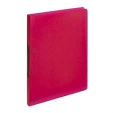 Karton Gyűrűskönyv A4, 2 gyűrűs 2cm gerinc PP, Karton P+P Opaline piros gyűrűskönyv