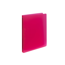 Karton Gyűrűskönyv A4, 4 gyűrűs 2cm gerinc PP, Karton P+P Opaline piros gyűrűskönyv