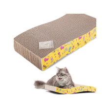  Karton macska kaparó vízszintes hullám macskamenta macskabútor