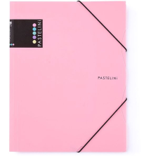 Karton P+P Pastelini radírral A4 PP rózsaszín lefűző