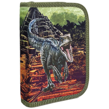 Karton P+P Tolltartó egyszintes, kétrekeszes, Jurassic World, töltetlen tolltartó