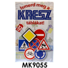  KÁRTYA KRESZ OKTATÓ MK9055 1CS kártyajáték