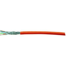 Kash 70I097 Hálózati kábel CAT 7 S/FTP 4 x 2 x 0.25 mm2 Narancs méteráru kábel és adapter