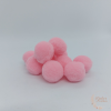  Kasmír golyó - rózsaszín - 2 cm