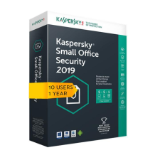 Kaspersky Small Office Security v3 - 10 PC, 10 mobil, 1 server / 1 év  elektronikus licenc karbantartó program