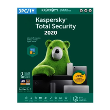 Kaspersky Total Security 2020 - 3 Device MD 1 year EU karbantartó program