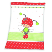  KATICABOGÁR gyermekpléd 75x100 cm babaágynemű, babapléd