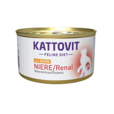Kattovit Feline Diet Renal Csirke 85 g macskaeledel