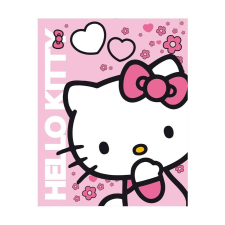 KAUFMANN Gyerek kétoldalas takaró Hello Kitty 120x150 cm babaágynemű, babapléd