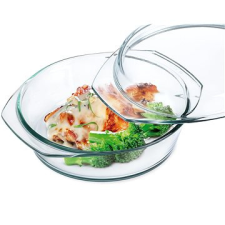 KAVALIERGLASS SIMAX Kerek sütőforma 1 l + fedő 0,4 l sütés és főzés