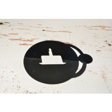  Kávé cappuccino díszítő sablon konyhai eszköz