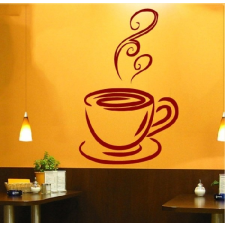  Kávés csésze 4 tapéta, díszléc és más dekoráció