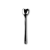 . Kávés-, fagyiskanál, rozsdamentes acél, 12,5cm, 6db-os szett, szív formájú