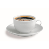 . Kávéscsésze+alj, fehér, 20 cl, 6 db-os szett "Economic Roma"