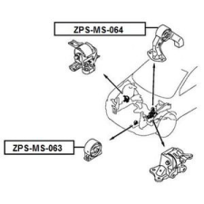 KAVO PARTS motortartó bak hátsó egyéb motorkerékpár alkatrész
