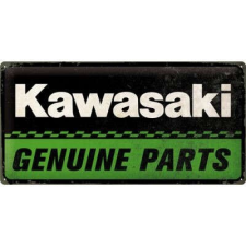  Kawasaki Genuine Parts Fémtábla dekoráció