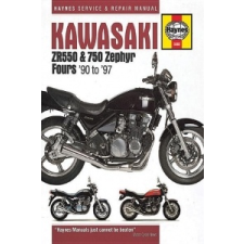  Kawasaki ZR550 & 750 Zephyr Fours (90-97) – Anon idegen nyelvű könyv
