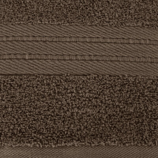  Kaya csíkos törölköző Barna 70x140 cm lakástextília