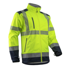  KAZAN KOMBINÁLHATÓ HI-VIZ SÁRGA SOFTSHELL FELSŐ_L