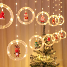 KBS-953 Karácsonyi LED fényfüzér dekoráció karácsonyfa izzósor