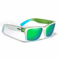 KDEAM napszemüveg polarizált fehér zöld KD505 UV400 férfi női uniszex napszemüveg