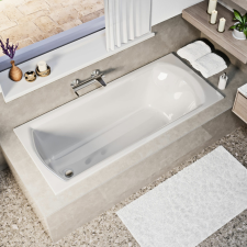  Kea slim 160×75 egyenes kád kád, zuhanykabin