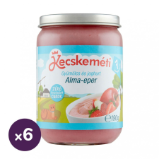 Kecskeméti alma-eper joghurttal, 7 hó+ (6x190 g) bébiétel