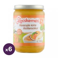 Kecskeméti maracujás körte őszibarackkal, 4 hó+ (6x190 g) bébiétel