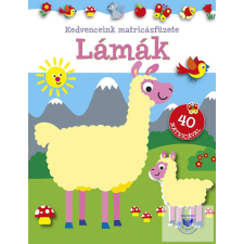  Kedvenceink matricásfüzete - Lámák gyermek- és ifjúsági könyv
