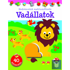  Kedvenceink matricásfüzete - Vadállatok gyermek- és ifjúsági könyv