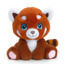 Keel Toys SE1537 Keeleco Panda Piros - öko plüss játék 16 cm plüssfigura