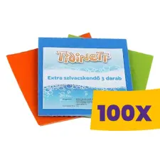 Kefa Extra szivacskendő 3db (Karton - 100 csomag) takarító és háztartási eszköz
