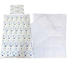  Kék csillagos ovis ágynemű szett babaágynemű, babapléd