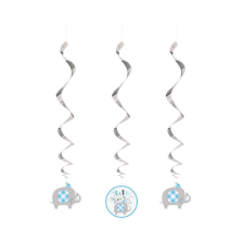  Kék elefánt Floral szalag dekoráció 3 db-os szett party kellék