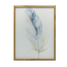 KÉK ÉS ARANY TOLL FALI PLAKÁT KERET NÉLKÜL 70x100 CM grafika, keretezett kép