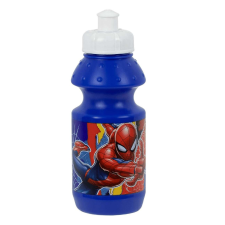 Kék Flip Top Spiderman 350 ml-es ABYZ®™ vizespalack kulacs, kulacstartó