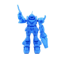  Kék játék robot figura játékfigura