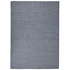  Kék lapos szövésű kültéri szőnyeg 200 x 280 cm lakástextília